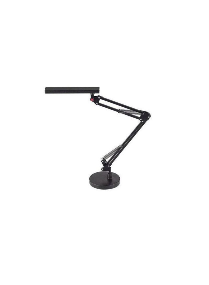 إيباسكت مصباح مكتب LED، مصباح طاولة LED، مصباح LED للعناية بالعين، قابل للتعديل 10 مستويات سطوع 3 أوضاع إضاءة، مزود بمشبك، مصباح قراءة للدراسة والعمل(اسود) - Image 3